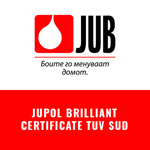 JUPOL BRILLIANT Certificate TUV SUD